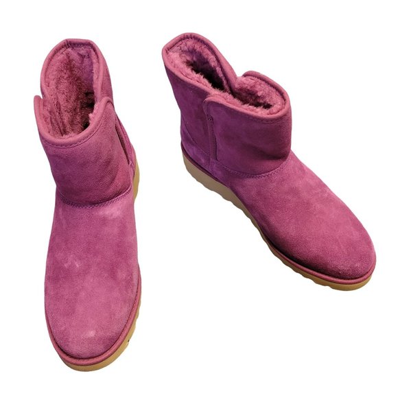 UGG Shoes - UGG Purple Boots Women Size 7.5